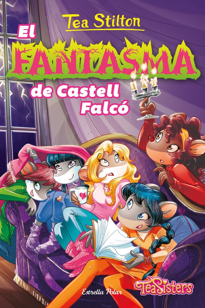 EL FANTASMA DE CASTELL FALCO, de STILTON, TEA | portada del libro