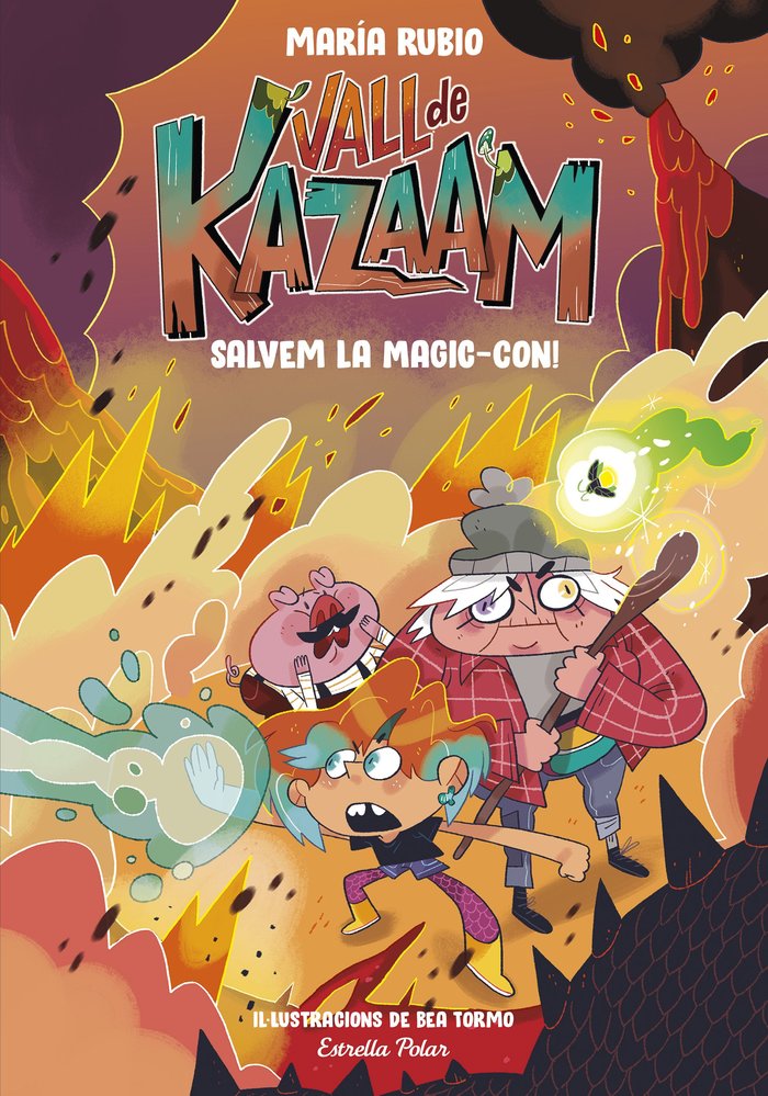 LA VALL DE KAZAAM 2. SALVEM LA MAGIC-CON!, de RUBIO, MARIA | portada del libro