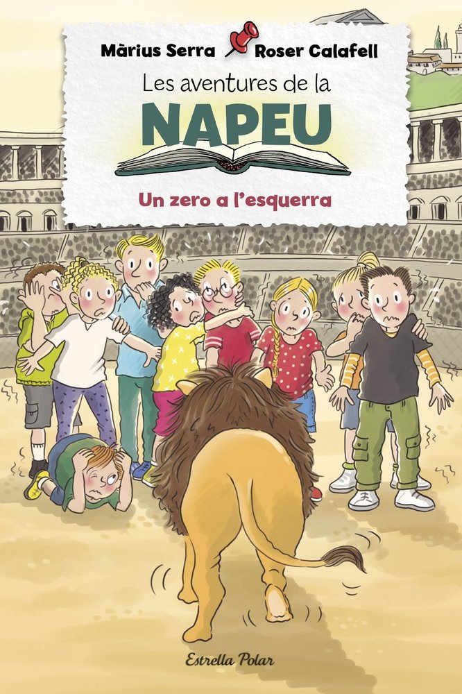 LES AVENTURES DE LA NAPEU. UN ZERO A L'ESQUERRA, de SERRA, MARIUS | portada del libro