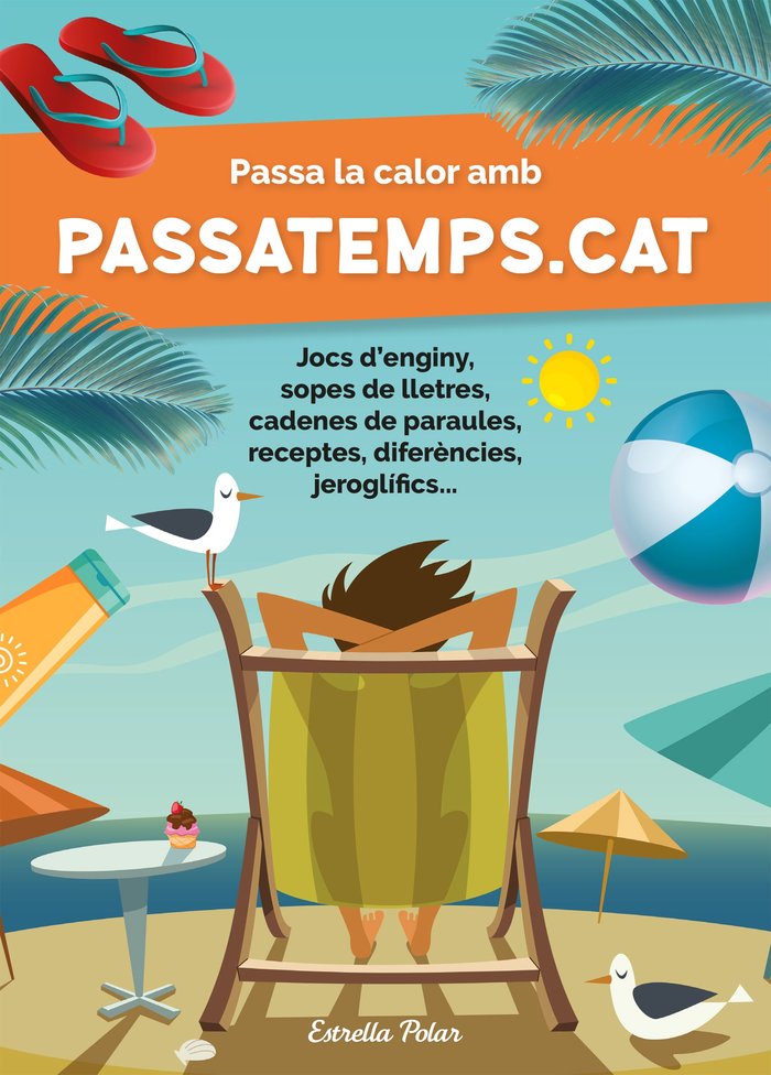 PASSA LA CALOR AMB PASSATEMPS.CAT, de SOMNINS | portada del libro