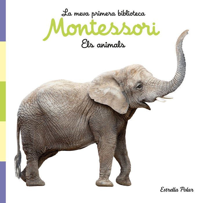 Els animals. Llibre de tela. La meva primera biblioteca Montessori, de AA. VV. | portada del libro