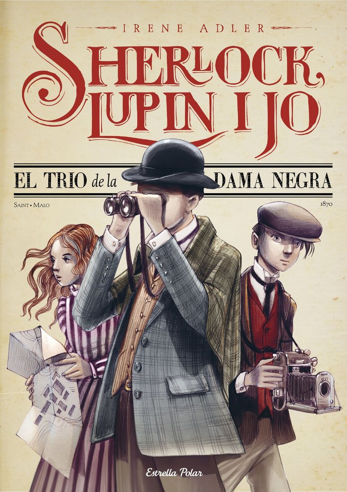 EL TRIO DE LA DAMA NEGRA, de ADLER, IRENE | portada del libro