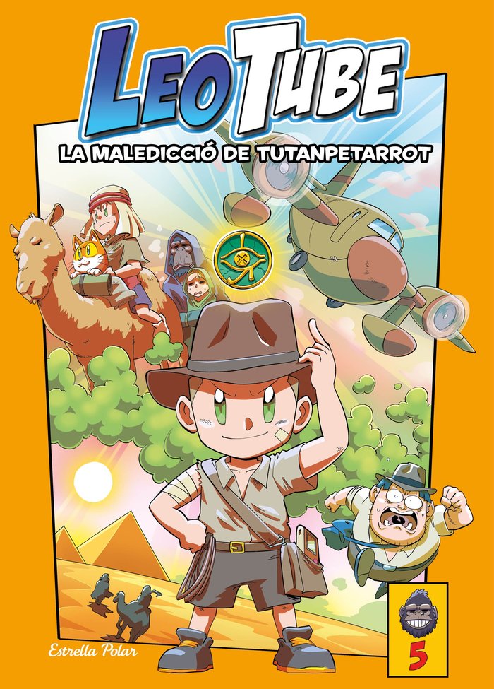 LEOTUBE 5. LA MALEDICCIO DE TUTANPETARROT, de LEOTUBE | portada del libro