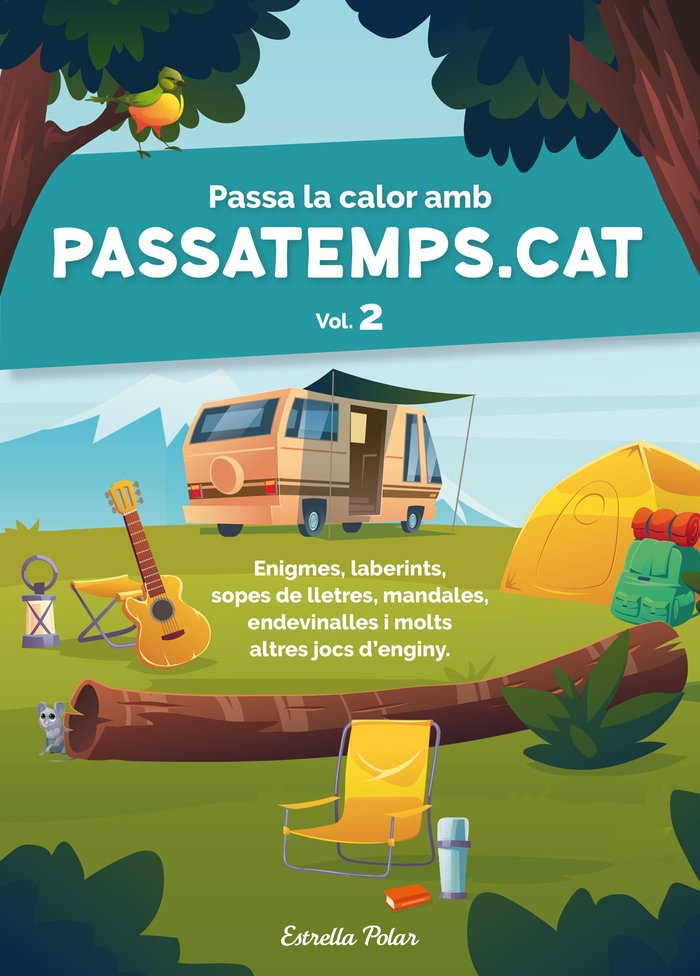 PASSA LA CALOR AMB PASSATEMPS.CAT 2, de AUTORS, DIVERSOS | portada del libro