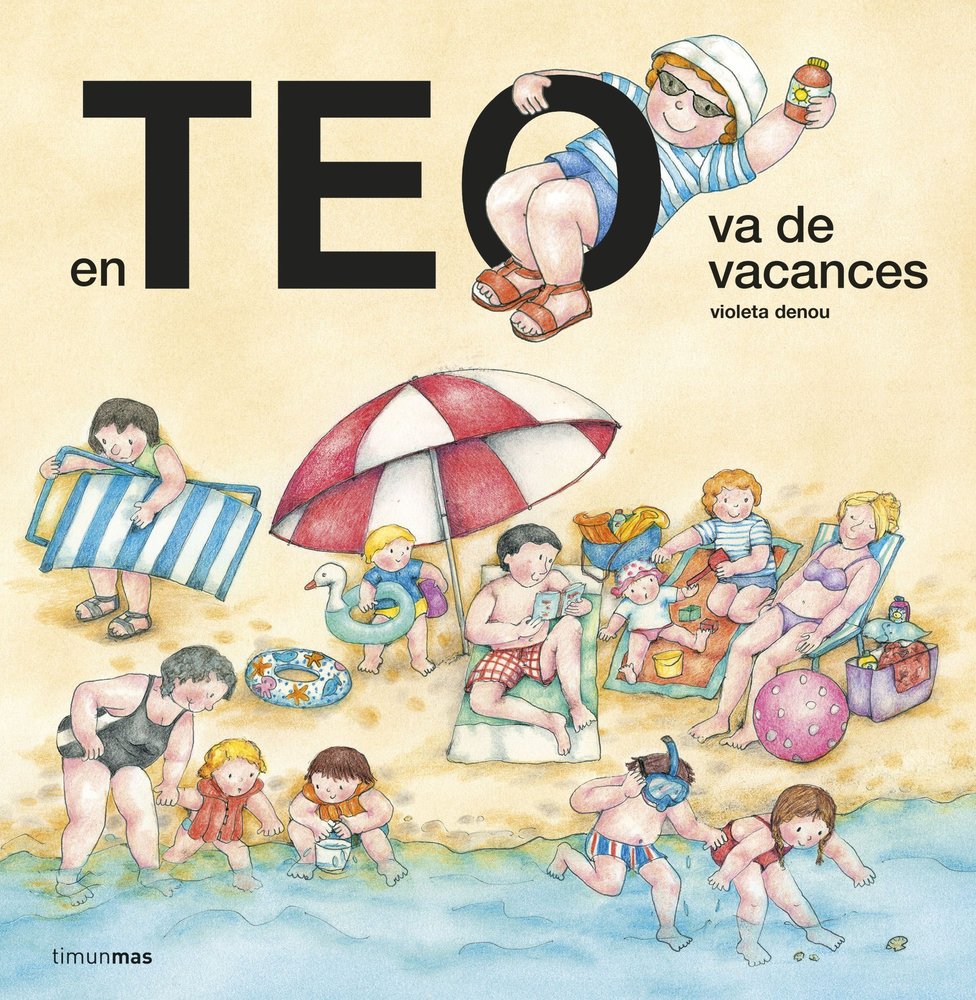 EN TEO VA DE VACANCES, de DENOU, VIOLETA | portada del libro
