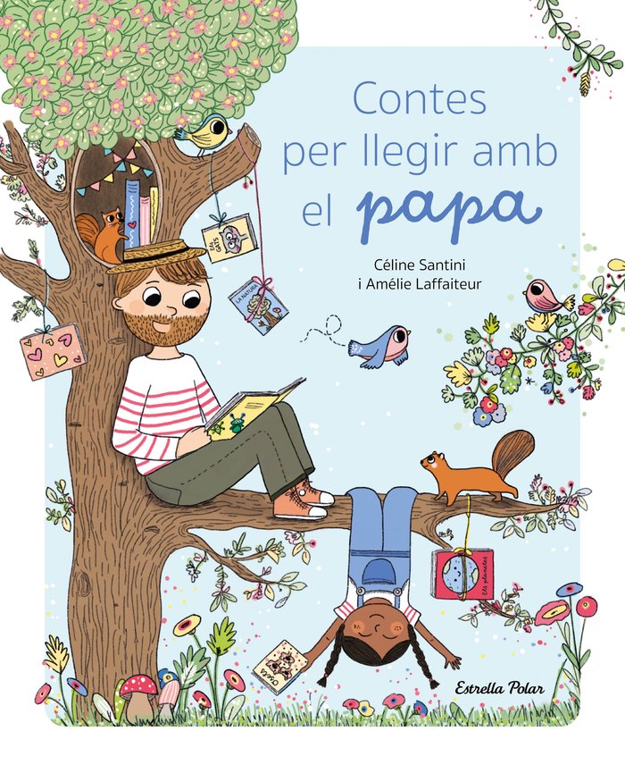 Contes per llegir amb el papa, de SANTINI, CELINE | portada del libro
