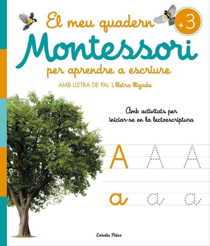 EL MEU QUADERN MONTESSORI PER APRENDRE A ESCRIURE, de AA. VV. | portada del libro