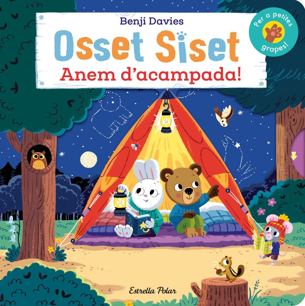 OSSET SISET. ANEM D'ACAMPADA!, de DAVIES, BENJI | portada del libro