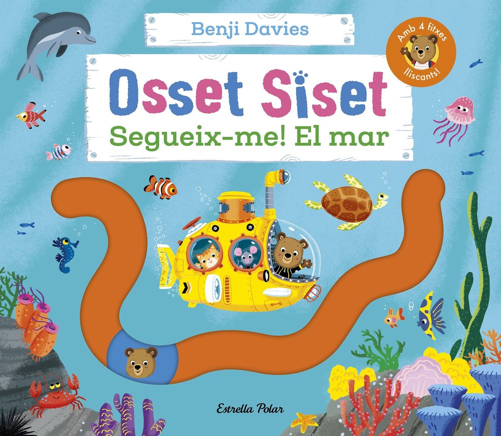 OSSET SISET. SEGUEIX-ME! EL MAR, de DAVIES, BENJI | portada del libro