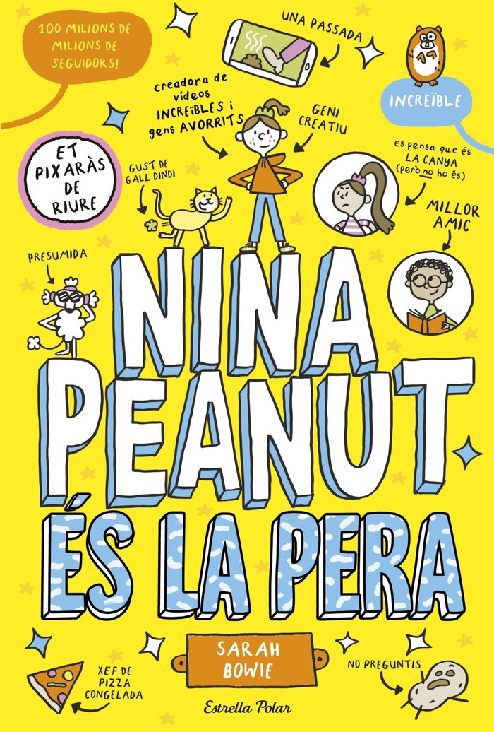 NINA PEANUT 1. NINA PEANUT ES LA PERA, de BOWIE, SARAH | portada del libro