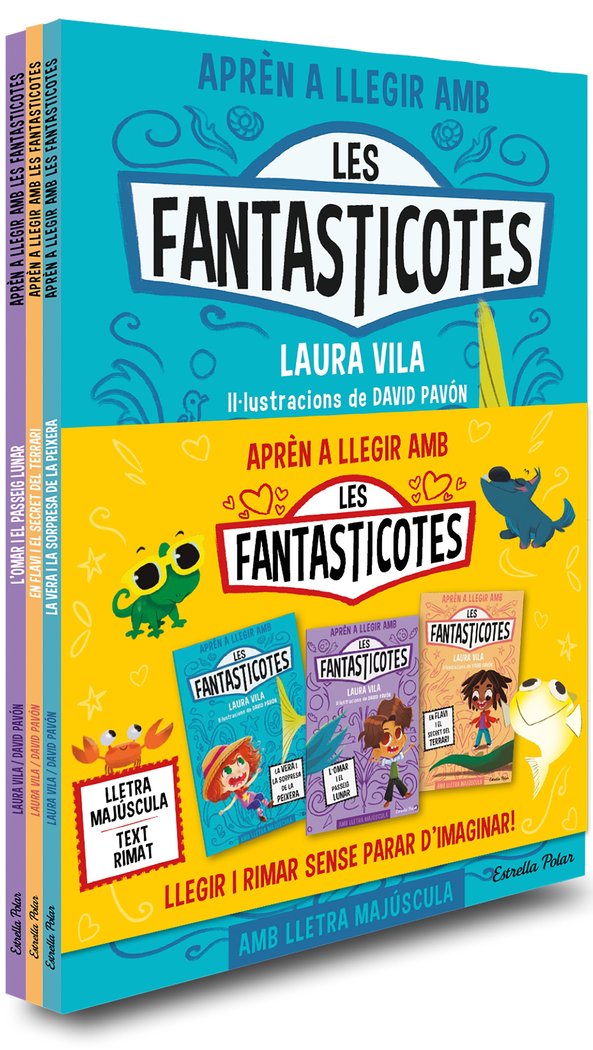 Pack Les Fantasticotes (1, 2, 3), de VILA, LAURA | portada del libro