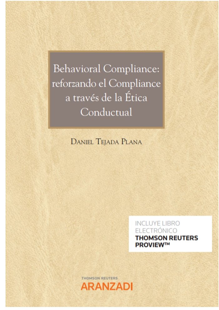 BEHAVIORAL COMPLIANCE | portada del libro