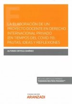 ELABORACION DE UN PROYECTO DOCENTE EN DERECHO INTERNACIONAL, de ORTEGA GIMENEZ,ALFONSO | portada del libro