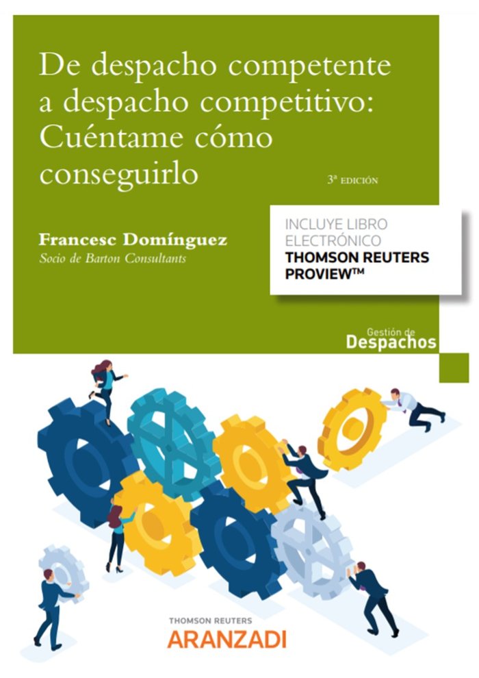 DE DESPACHO COMPETENTE A DESPACHO COMPETITIVO: CUENTAME COMO | portada del libro