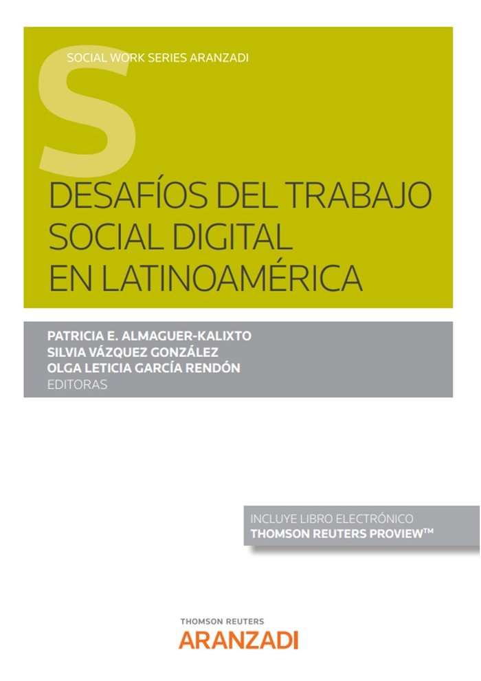 DESAFIOS DEL TRABAJO SOCIAL DIGITAL EN LATINOAMERICA, de OLGA GARCIA RENDON | portada del libro