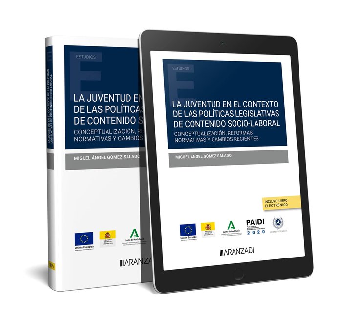 LA JUVENTUD EN EL CONTEXTO DE LAS POLITICAS LEGISLATIVAS, de Miguel Angel Gomez Salado | portada del libro