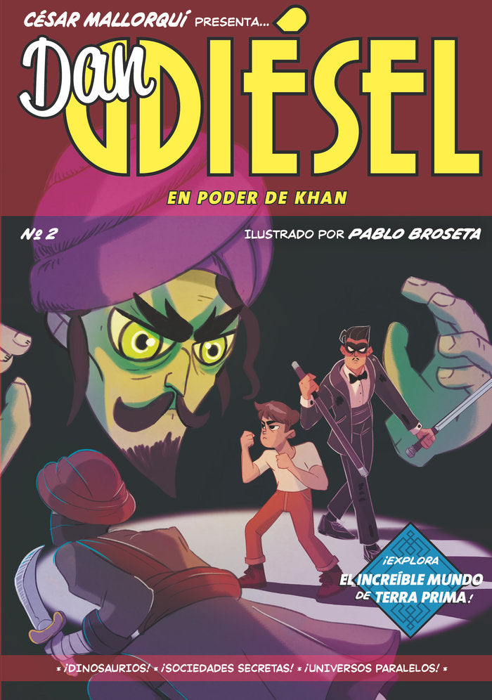 DAN DIESEL 02 EL PODER DE KHAN, de MALLORQUI, CESAR | portada del libro