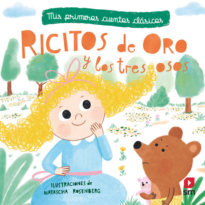 PRIM CUENT CLAS RICITOS ORO Y TRES OSOS, de ROSENBERG, NATASCHA | portada del libro