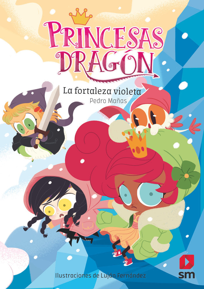 PRINCESAS DRAGON 14 LA FORTALEZA VIOLETA, de MAÑAS ROMERO, PEDRO | portada del libro