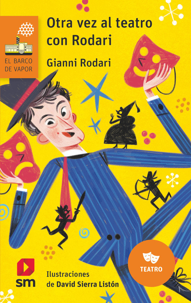 Otra vez al teatro con Rodari, de RODARI, GIANNI | portada del libro