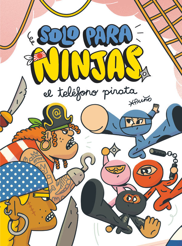 EL TELEFONO PIRATA, de PUÑO, PUÑO | portada del libro