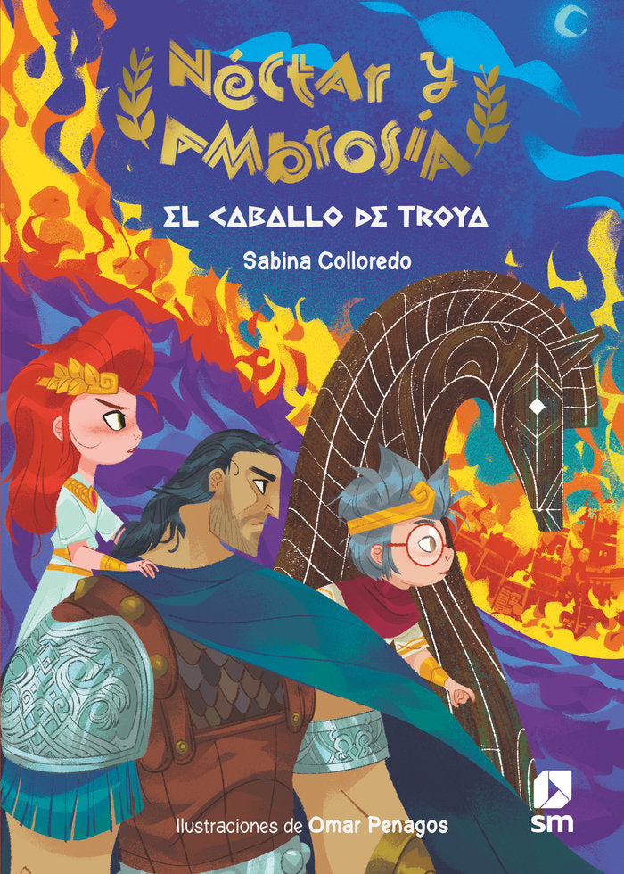 NECTAR Y AMBROSIA 3 EL CABALLO DE TROYA, de COLLOREDO, SABINA | portada del libro