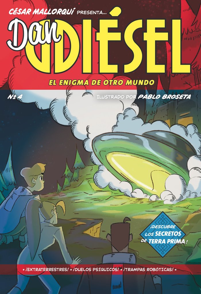 DAN DIESEL 4 EL ENIGMA DE OTRO MUNDO, de MALLORQUI, CESAR | portada del libro