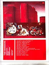 THE BARRIERS GEOGRAFIA DE UN PARENTESIS | portada del libro