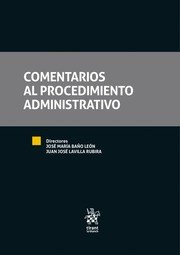 COMENTARIOS AL PROCEDIMIENTO ADMINISTRATIVO, de BAÑO LEON | portada del libro