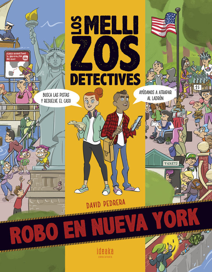 Robo en Nueva York, de Pedrera Macías, David | portada del libro