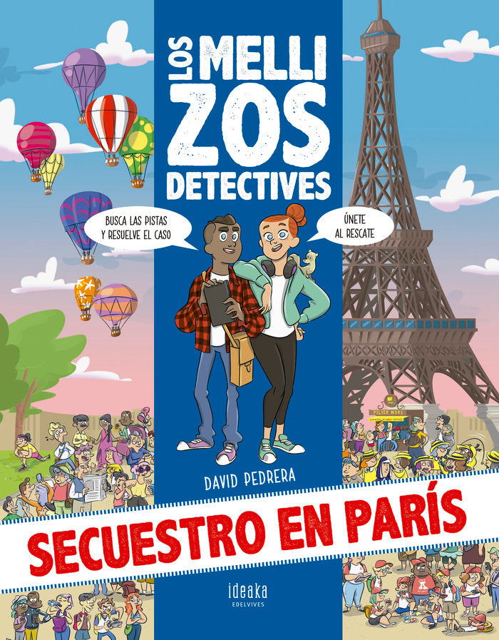 Secuestro en París, de Pedrera Macías, David | portada del libro