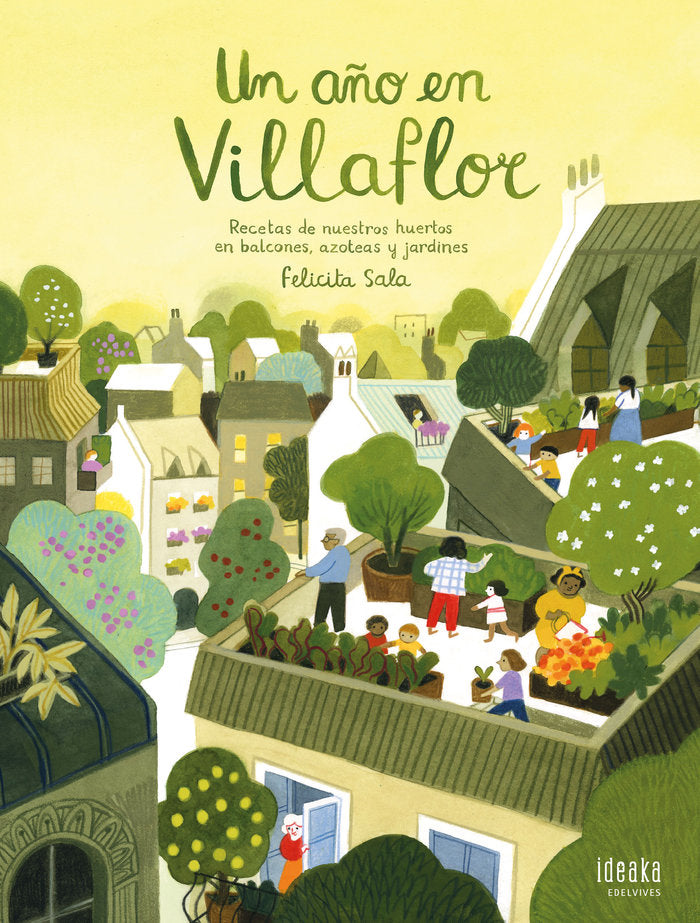 UN AÑO EN VILLAFLOR, de FELICITA SALA | portada del libro