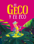 El geco y el eco, de Rachel Bright | portada del libro