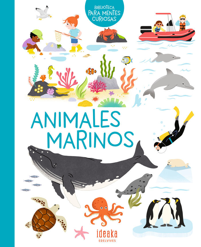 ANIMALES MARINOS, de JOANNA PRIME | portada del libro