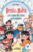 Benita y Malva y el crimen del crítico gastronómico, de Érica Esmorís | portada del libro