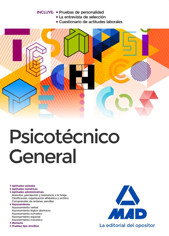 Psicotécnico General., de 7 EDITORES | portada del libro