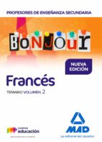 Profesores de Enseñanza Secundaria Francés Temario volumen 2, de Varios autores | portada del libro