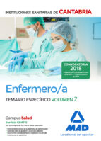Enfermero/a de las Instituciones Sanitarias de Cantabria. Temario específico volumen 2, de Varios autores | portada del libro