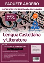 Paquete Ahorro Lengua Castellana y Literatura Cuerpo de Profesores de Enseñanza Secundaria, de Varios autores | portada del l