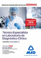 Técnico Especialista en Laboratorio de Diagnóstico Clínico del Servicio Madrileño de Salud. Volumen, de Varios autores | port