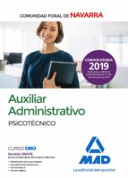 Auxiliar Administrativo de la Comunidad Foral de Navarra. Psicotécnico, de Varios autores | portada del libro
