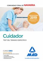 Cuidador de la Administración de la Comunidad Foral de Navarra. Test del Temario específico, de Varios autores | portada del