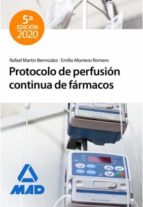 Protocolo de perfusión continua de fármacos., de Varios autores | portada del libro