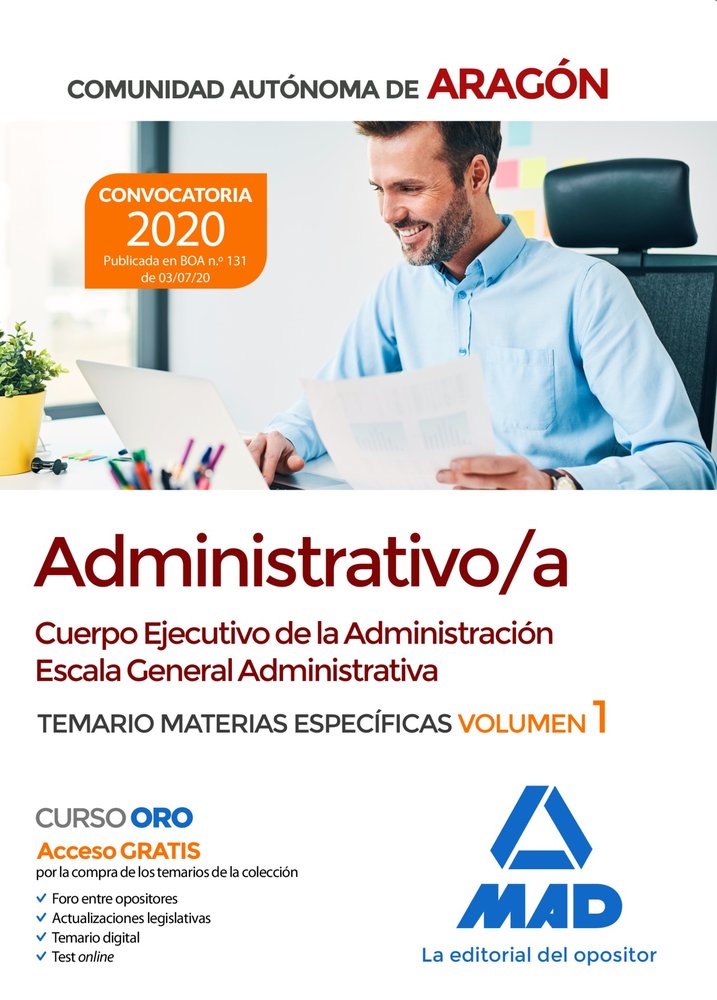 Cuerpo Ejecutivo de la Administración de la Comunidad Autónoma de Aragón, Escala General Administrat, de 7 Editores#Souto Fer