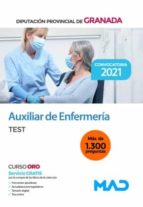 AUXILIAR DE ENFERMERIA TEST DIPUTACION GRANADA, de Varios autores | portada del libro