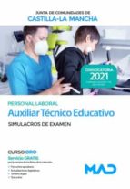 SIMULACROS DE EXAMEN AUXILIAR TECNICO EDUCATIVO PERSONAL LABORAL, de Varios autores | portada del libro