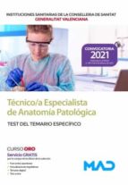 TECNICO/A ESPECIALISTA DE ANATOMIA PATOLOGICA DE LAS INSTITU, de Varios autores | portada del libro