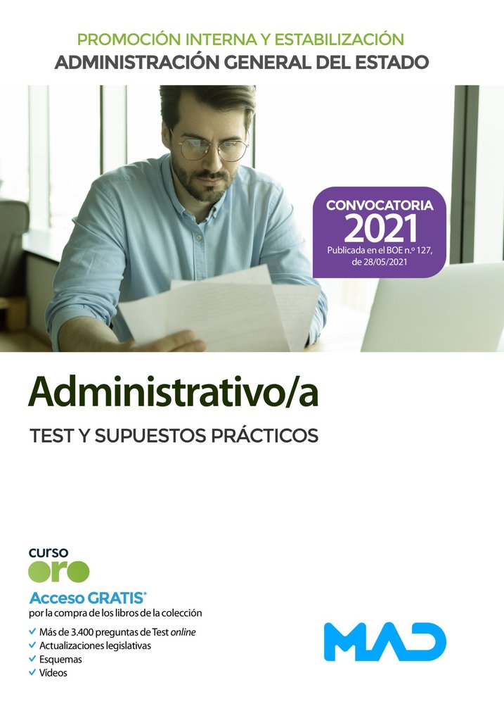 ADMINISTRATIVO DE LA ADMINISTRACION GENERAL DEL ESTADO (PROM, de 7 EDITORES#USERO LOPEZ | portada del libro