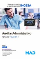 AUXILIAR ADMINISTRATIVO INSTITUTO NACIONAL DE GESTION SANITARIA (, de Varios autores | portada del libro