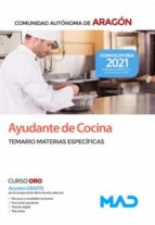 AYUDANTES DE COCINA DE LA COMUNIDAD AUTONOMA DE ARAGON. TEMA, de Varios autores | portada del libro